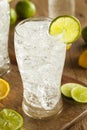 Refreshing Lemon and Lime Soda