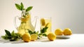 Refreshing Lemon Tea Image For A Perfect Summer Picnic