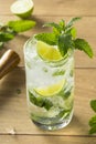 Refreshing Mint and LIme Mojitos