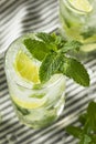 Refreshing Mint and LIme Mojitos