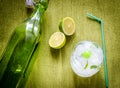 Refreshing mojito cocktail Royalty Free Stock Photo