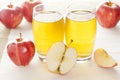 Refreshing Organic Apple Juice