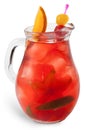 Refreshing sangria (punch) Royalty Free Stock Photo