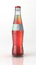Refreshing Soda Bottle Isolated on a White Background Royalty Free Stock Photo