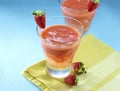 Refreshing Strawberry Cocktail