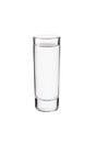 Refreshing Vodka Shot Glass on White Royalty Free Stock Photo