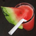 Refreshing Watermelon Drink Royalty Free Stock Photo