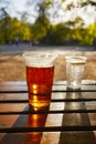 Refreshment in the garden