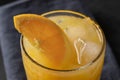 Refreshment Orange juice for hot days