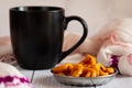 Refreshment time with coffee and andhra ring murukku which is a popular south indian savoury. Indian sweet and savoury prepared