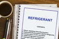 Refrigerant Royalty Free Stock Photo