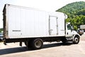 Refrigerated Delivery Truck Royalty Free Stock Photo