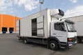 Refrigerated Truck Cargo Royalty Free Stock Photo