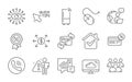 Refrigerator, Quick tips and Refresh website icons set. Accounting, Group and Artificial intelligence signs. Vector