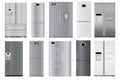 Refrigerator set Royalty Free Stock Photo