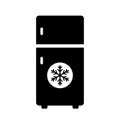 Refrigerator vector icon Royalty Free Stock Photo