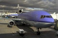 Refueling airplane Royalty Free Stock Photo