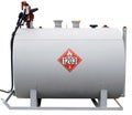 Refueling gasoline tank for oyster farming vehicles