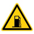 Refuelling Point Symbol Sign, Vector Illustration, Isolate On White Background Label .EPS10