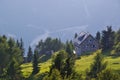 The refuge Chiggiato, in the Marmarole mountain group