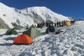 Refuge Tete Rousse base camp, MontBlanc hiking route