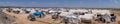 Refugee camp for syrian Royalty Free Stock Photo