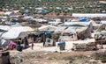 Refugee camp for syrian Royalty Free Stock Photo