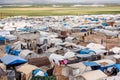 Refugee camp for syrian Royalty Free Stock Photo