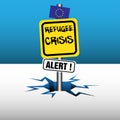 Refugee crisis signpost