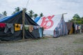 Refugee Tent Of Earthquake In Palu
