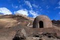 Refugio de montaÃÂ±a en Las Cuevas,argentina Royalty Free Stock Photo