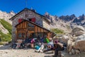 Mountain hut Refugio Frey near Bariloche