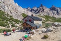 Mountain hut Refugio Frey near Bariloche