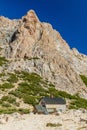 Mountain hut Refugio Frey near Bariloche, Argentina