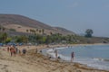 Refugio State Beach on the Gaviota Coast in Goleta, Santa Barbara County, California