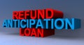 Refund anticipation loan illustration