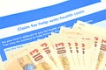 Refunded health costs Royalty Free Stock Photo