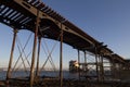 Refurbishing Mumbles pier Royalty Free Stock Photo