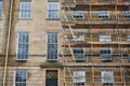 Refurbishment works to a traditional sandstone building in Glasgow
