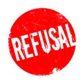 Refusal rubber stamp