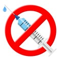 Refusal of vaccination, drugs