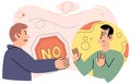 Refuse. Refusing to accept rejection can be catalyst for personal resilience and growth