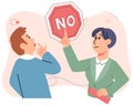 Refuse. Stopping to consider alternative viewpoints can lead to more fruitful and constructive discussions