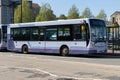 A 2012 Single Decker First Bus. Royalty Free Stock Photo