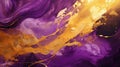 regal gold purple background