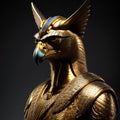 Regal Horus: A Majestic Depiction of the Ancient Egyptian Falcon God