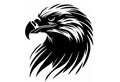 Regal Majesty: Eagle Head Vector Illustration