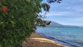 Regan beach deck Oct tahoe sunset