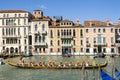 Regata Storica historical regatta. In Venice Italy Royalty Free Stock Photo