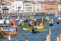 Regata Storica historical regatta. In Venice Italy Royalty Free Stock Photo